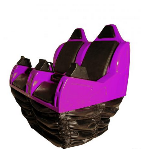 紫色主题动感座椅