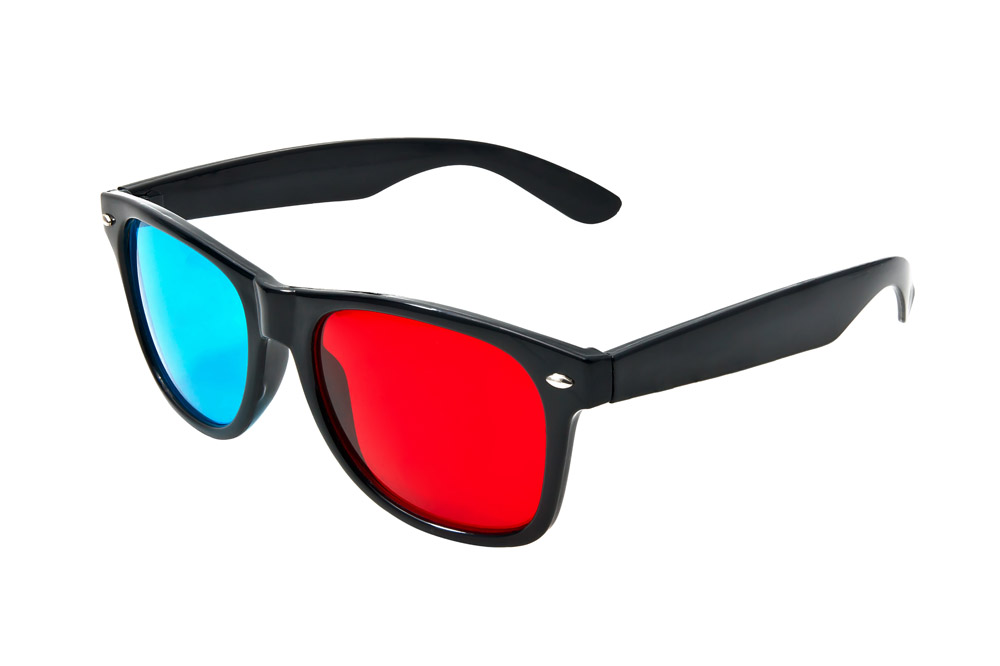 4D红蓝眼镜